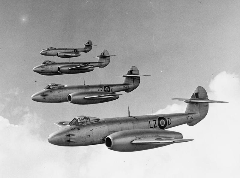 Post-war jet age © IWM MH28313
