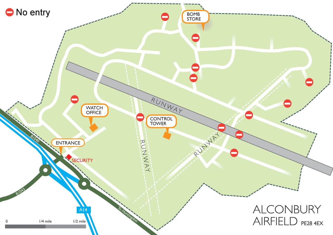 Alconbury Site Map Alconbury Site Map